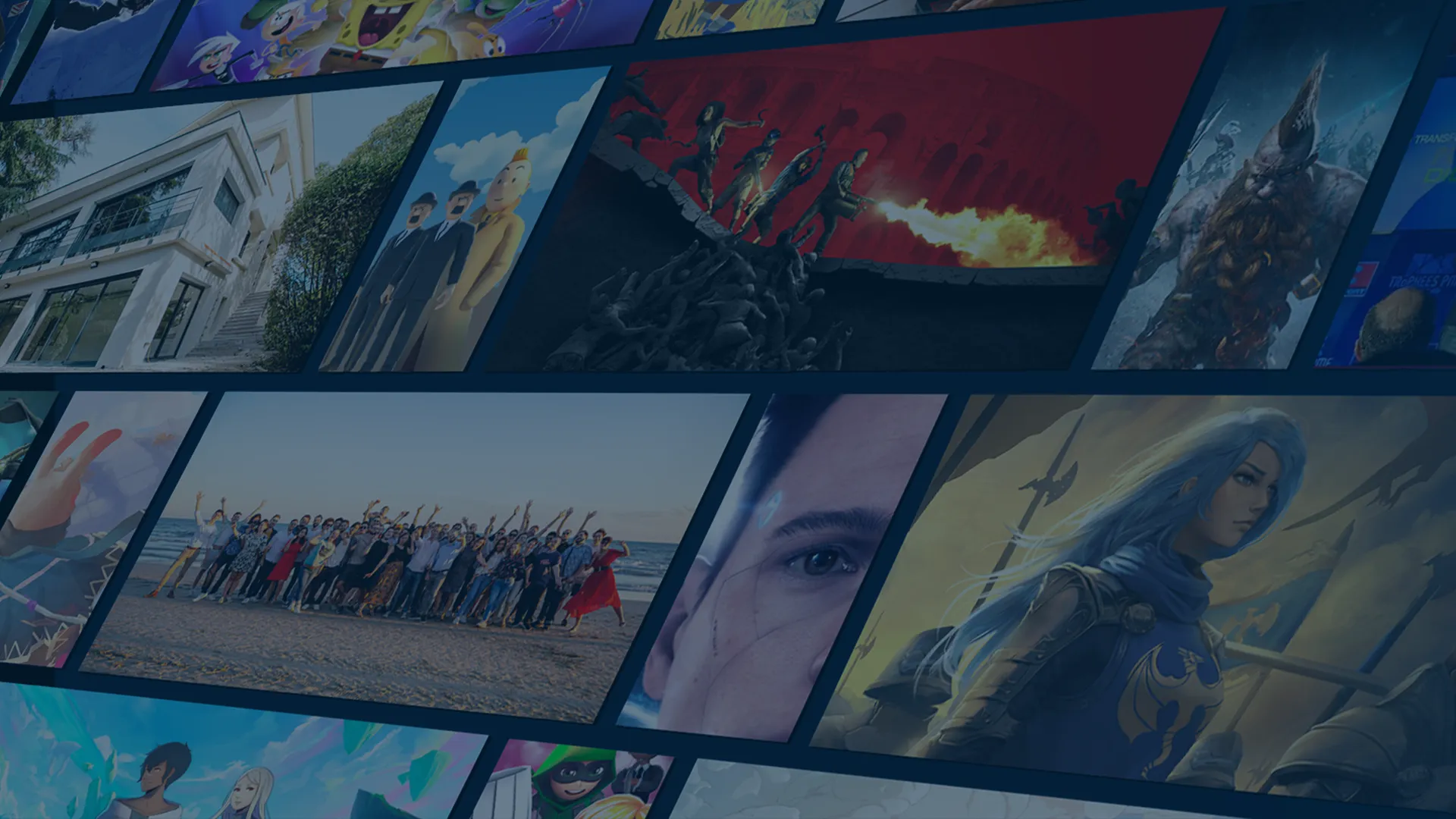 Headers and photos plug in digital